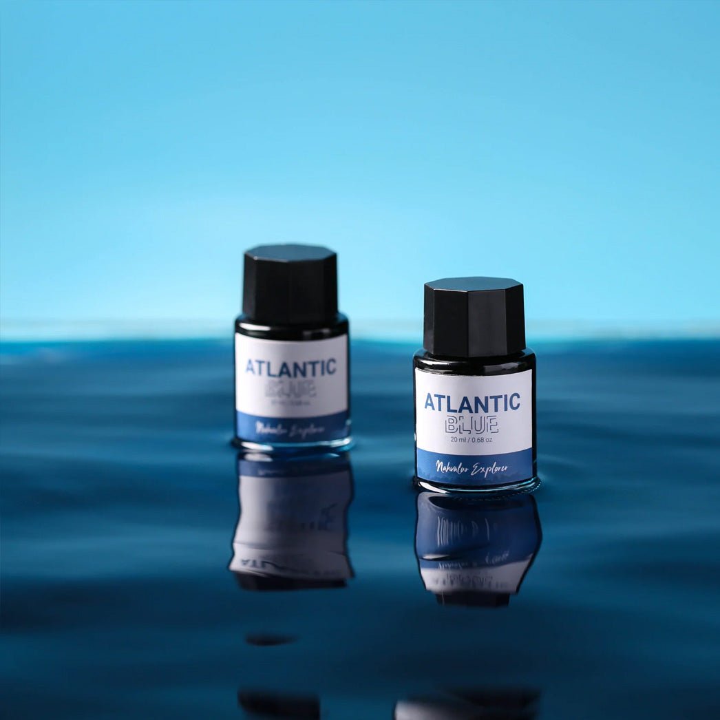 Nahvalur Atlantic Blue ink - un membrete