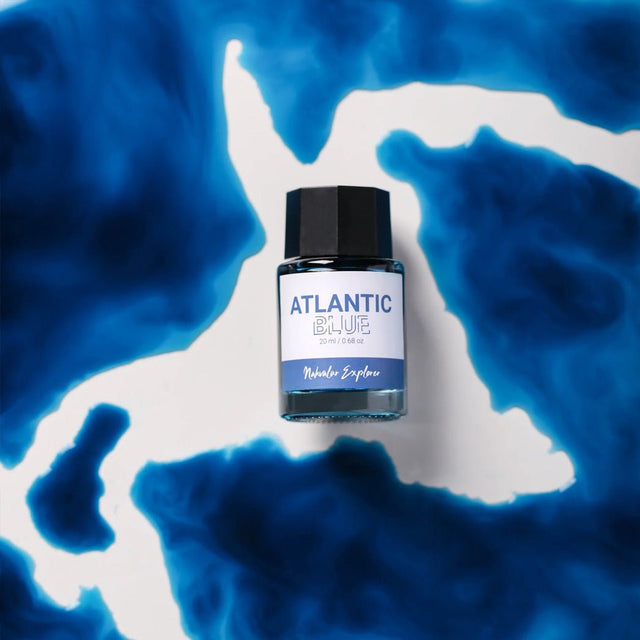 Nahvalur Atlantic Blue ink - un membrete
