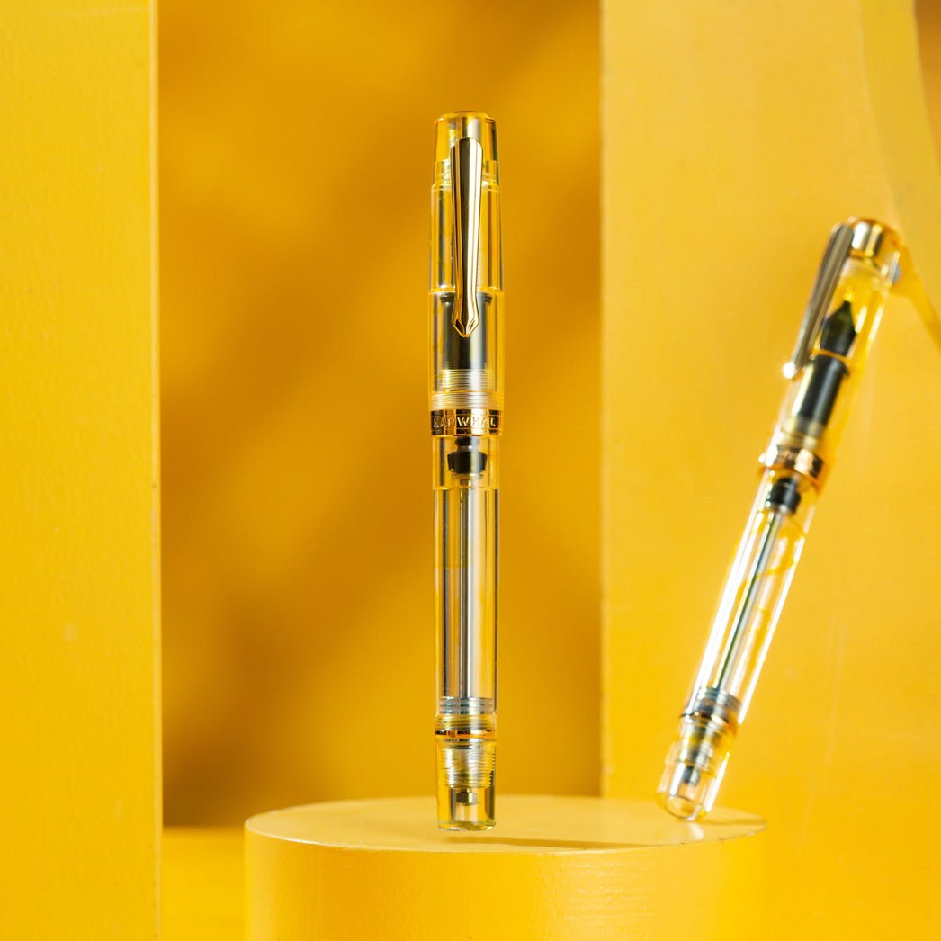 Nahvalur Original Plus Gold Ocellatus – Pluma Fuente - un membrete