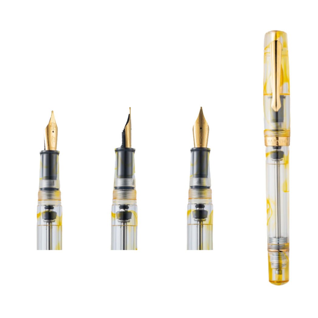 Nahvalur Original Plus Gold Ocellatus – Pluma Fuente - un membrete