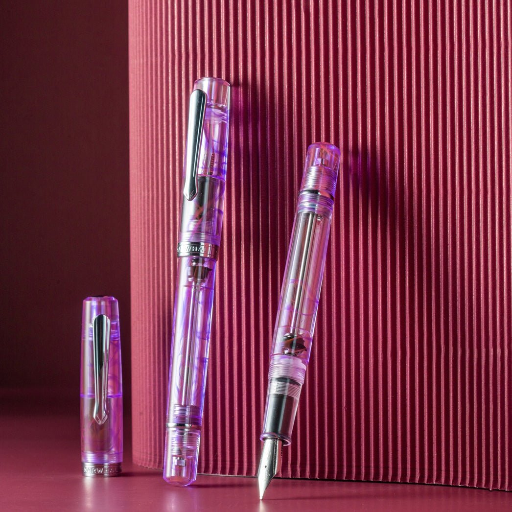 Nahvalur Original Plus Melacara Purple – Pluma Fuente - un membrete