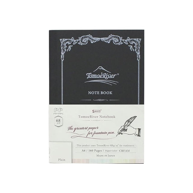 Tomoe River FP Cream 68G Notebook A6 160P Plain - un membrete
