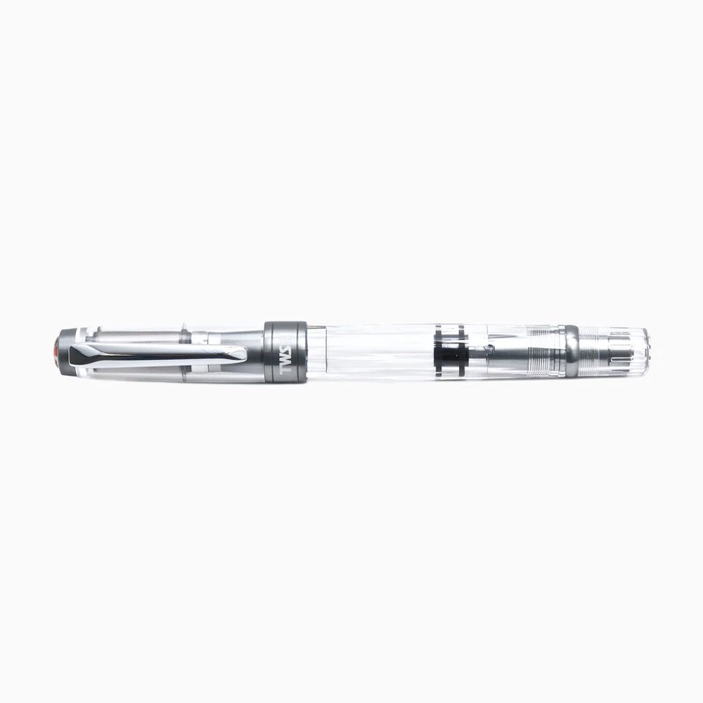 TWSBI Diamond 580ALR Nickel Gray Fountain Pen - un membrete