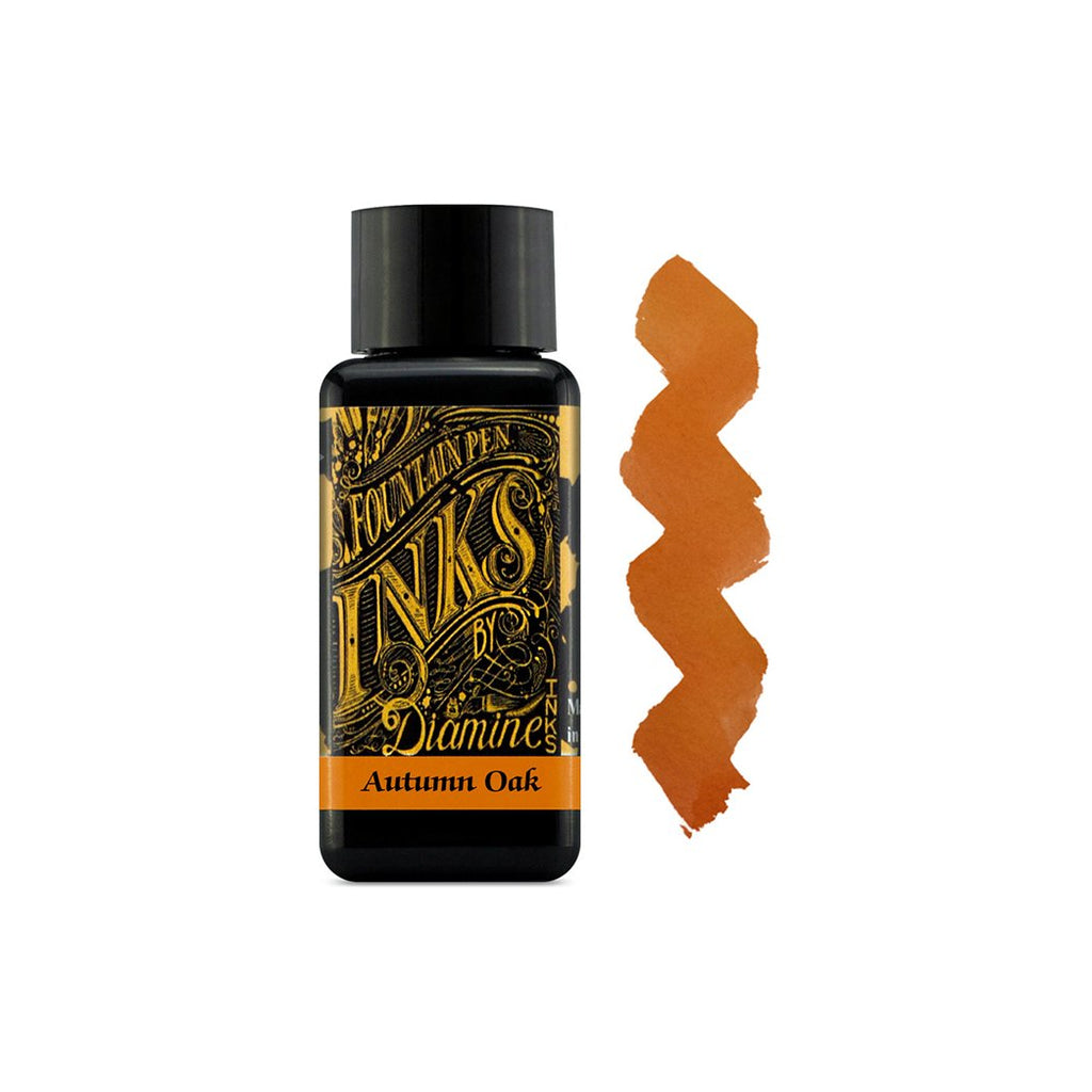 Diamine Autumn Oak 30ml - un membrete