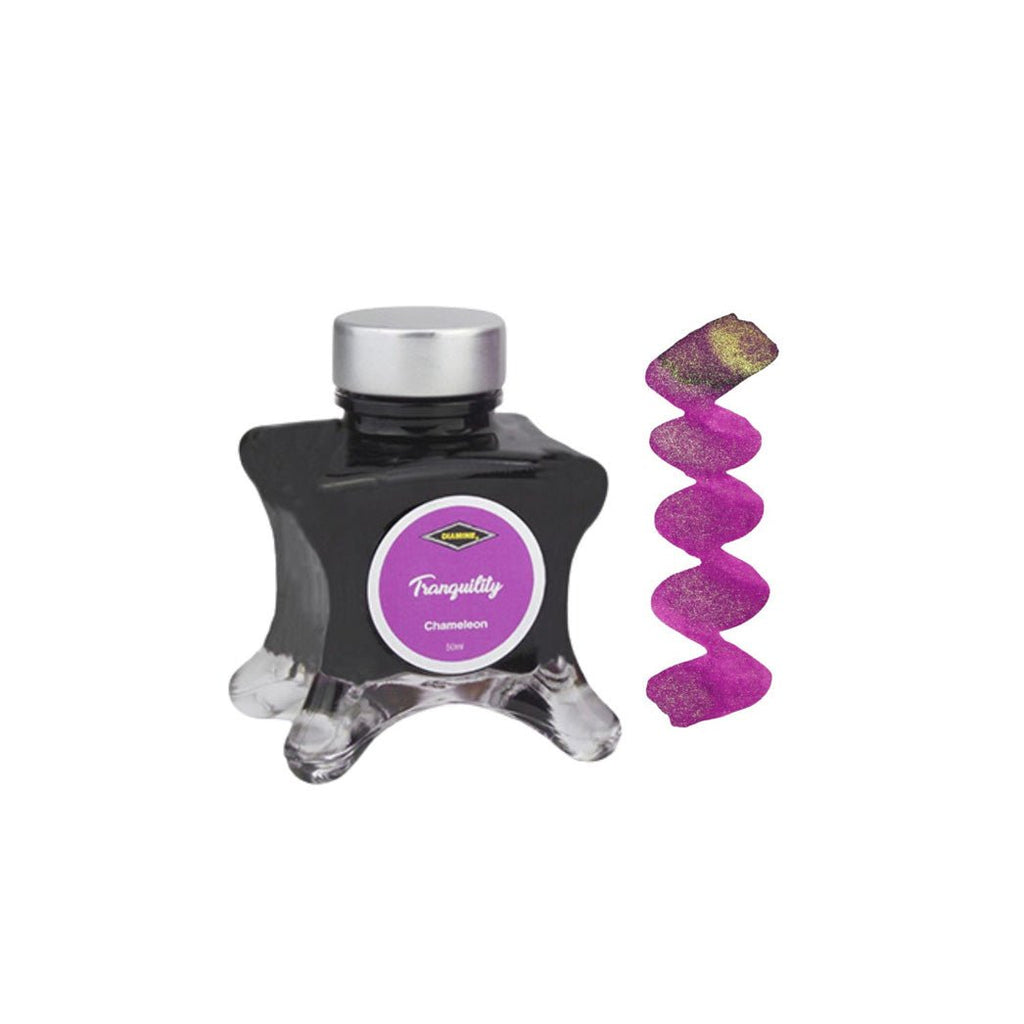 Diamine Inkvent Purple Edition Ink Bottle - Tranquility - un membrete