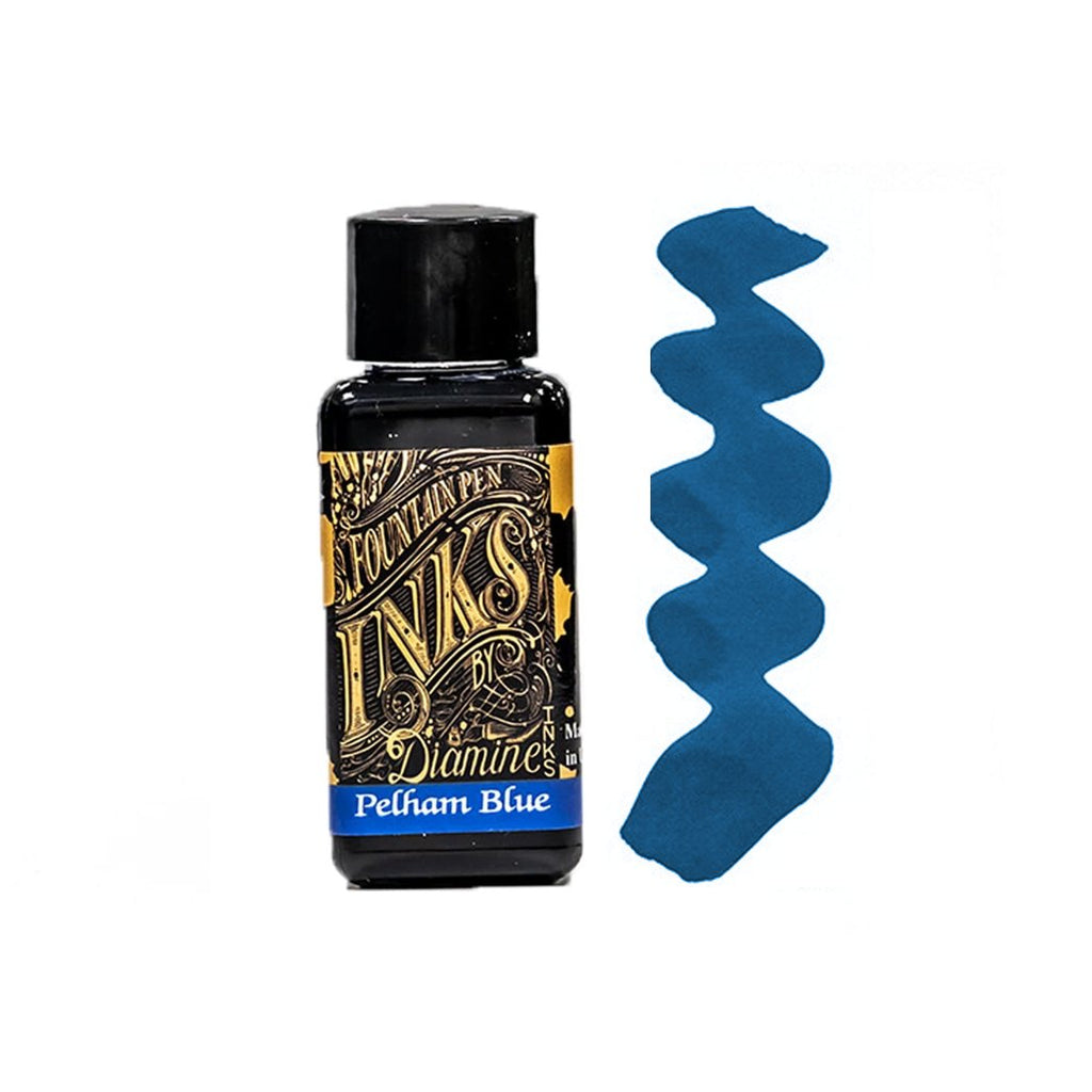 Diamine Pelham Blue Burst 30ml - un membrete