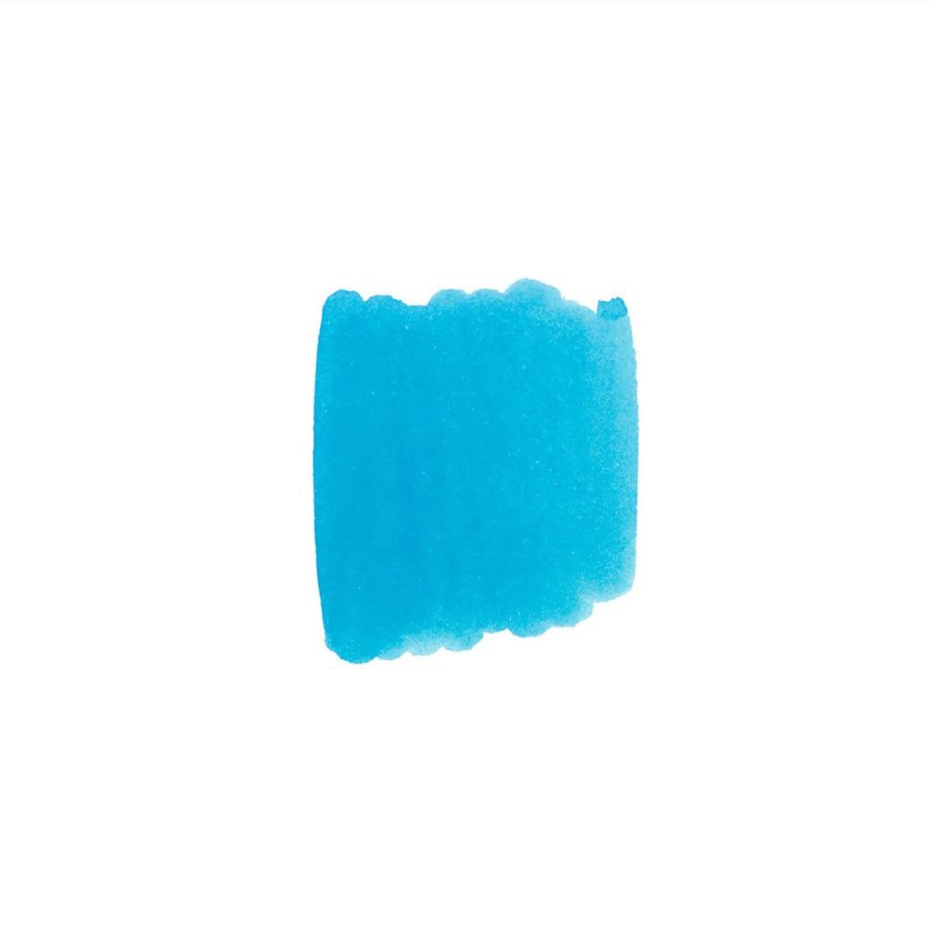 Herbin - Bleu Pervenche - Ink Sample - un membrete