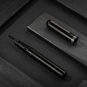 Nahvalur Nautilus Cephalopod Black – Pluma Fuente - un membrete