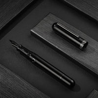 Nahvalur Nautilus Cephalopod Black – Pluma Fuente - un membrete