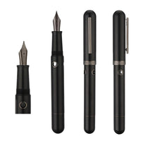 Nahvalur Nautilus Cephalopod Black – Pluma Fuente - un membrete