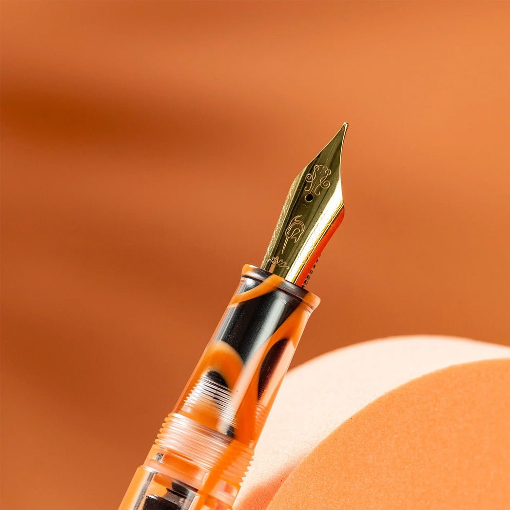 Nahvalur Original Plus Garibaldi Orange – Pluma Fuente - un membrete