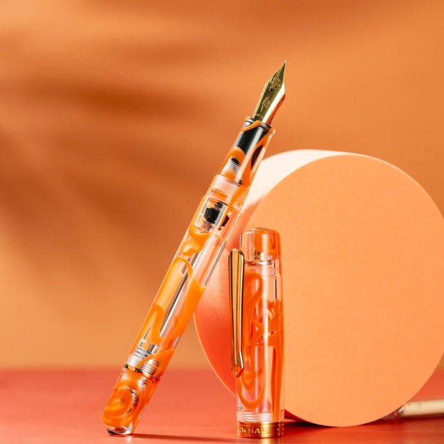 Nahvalur Original Plus Garibaldi Orange – Pluma Fuente - un membrete