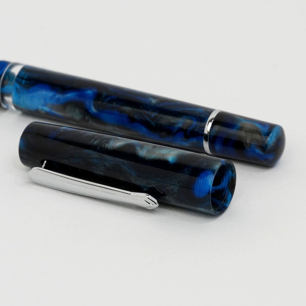 Nahvalur Schuylkill Marlin Blue - Pluma Fuente - un membrete