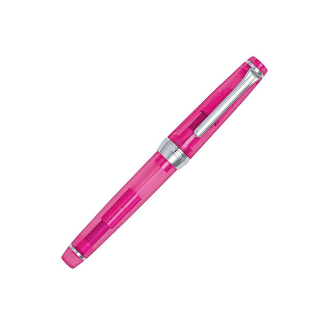 Sailor Pro Gear Slim Transparent - Pink/Silver - un membrete