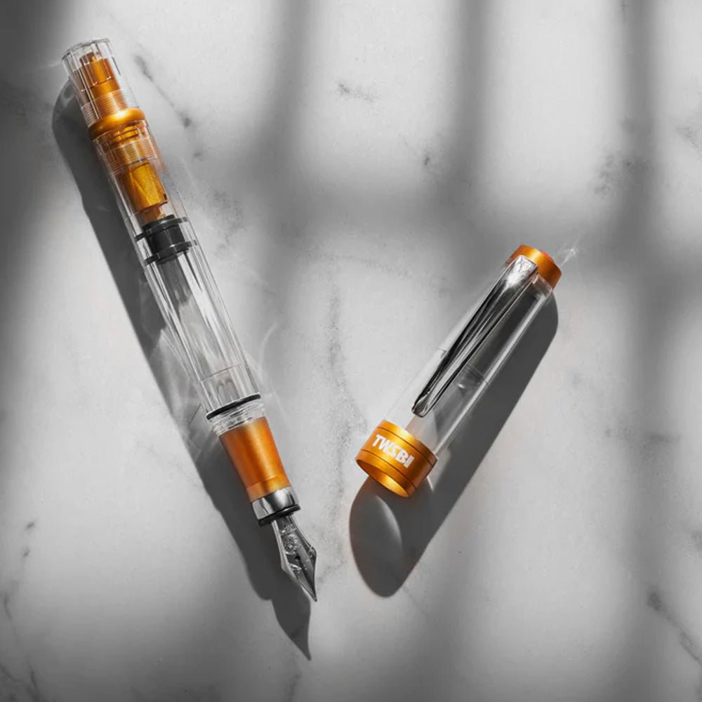 TWSBI Diamond 580 580 ALR Sunset Yellow - un membrete