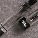 TWSBI Diamond 580ALR Black Fountain Pen - un membrete