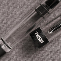 TWSBI Diamond 580ALR Black Fountain Pen - un membrete