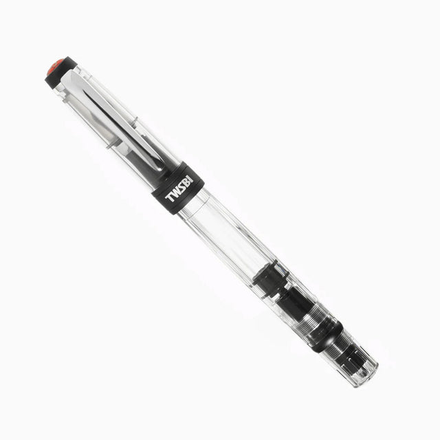 TWSBI Diamond 580ALR Black Fountain Pen - un membrete
