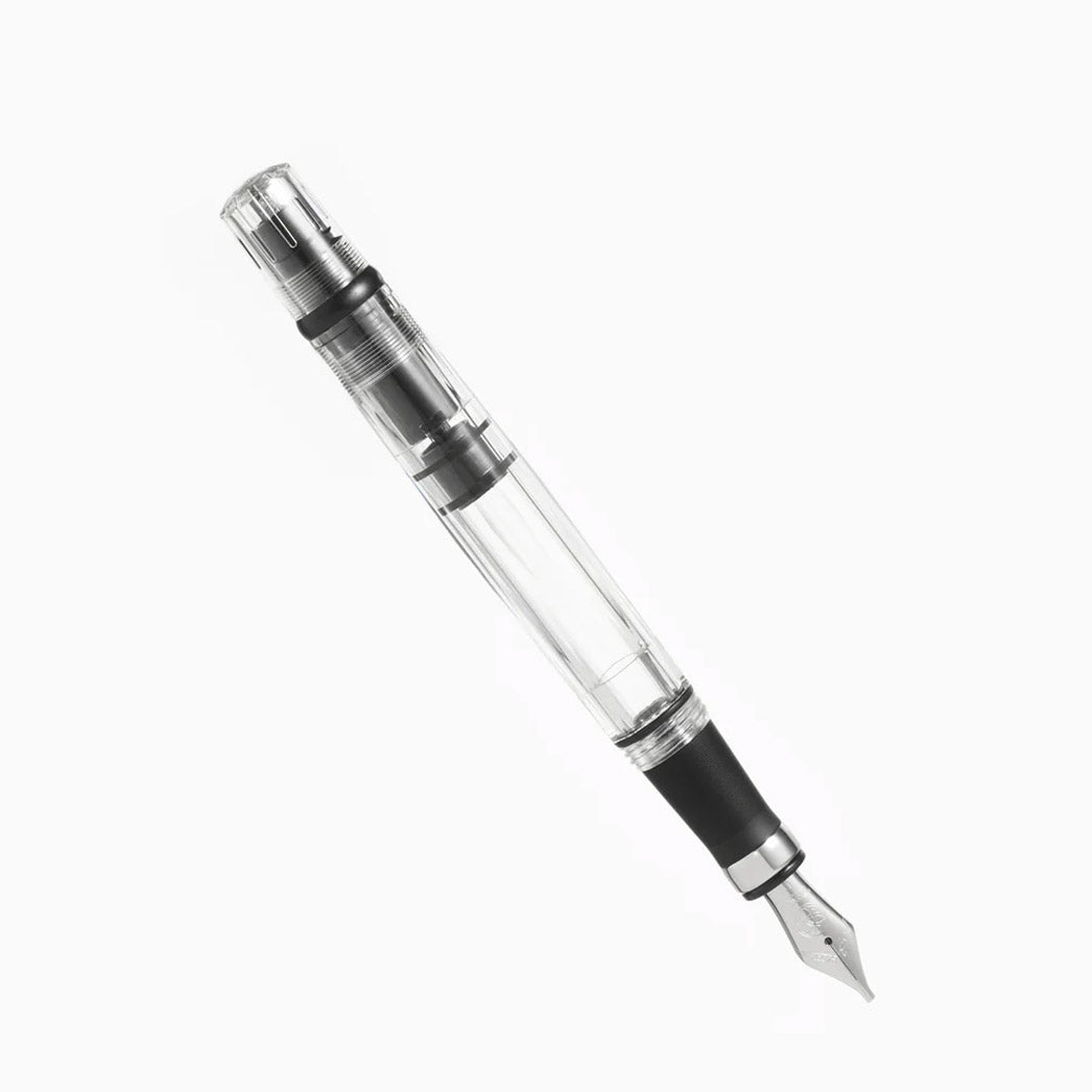 TWSBI Diamond 580ALR Black Fountain Pen - un membrete