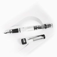 TWSBI Diamond 580ALR Black Fountain Pen - un membrete