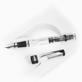 TWSBI Diamond 580ALR Black Fountain Pen - un membrete