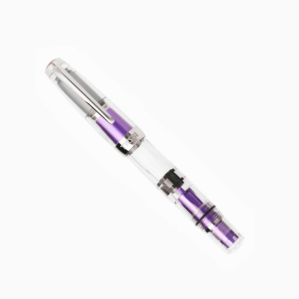 TWSBI Diamond Mini AL Grape Fountain Pen - un membrete