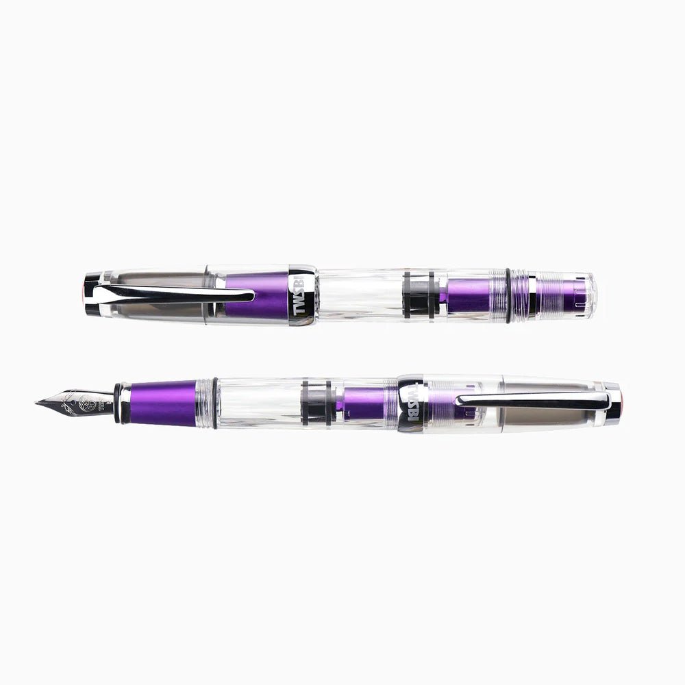 TWSBI Diamond Mini AL Grape Fountain Pen - un membrete