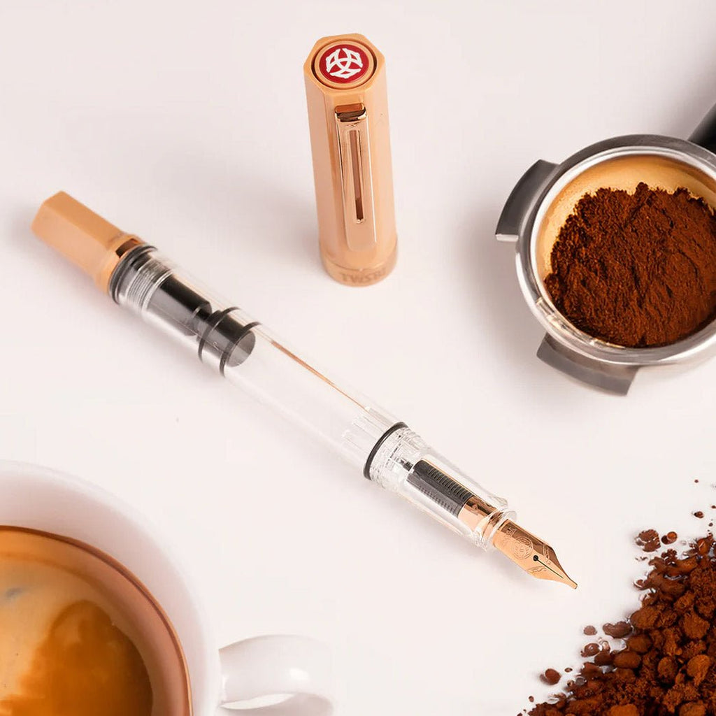 TWSBI ECO Caffè Bronze Fountain Pen - un membrete
