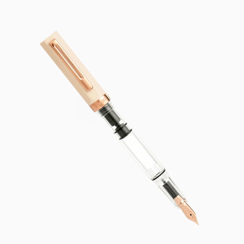 TWSBI ECO Creme Rose Gold Fountain Pen - un membrete