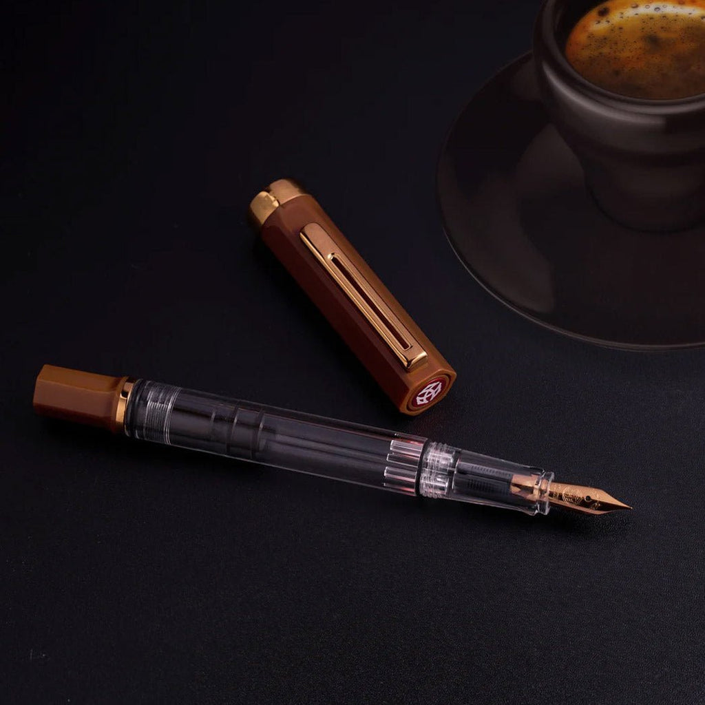 TWSBI ECO Espresso Bronze Fountain Pen - un membrete
