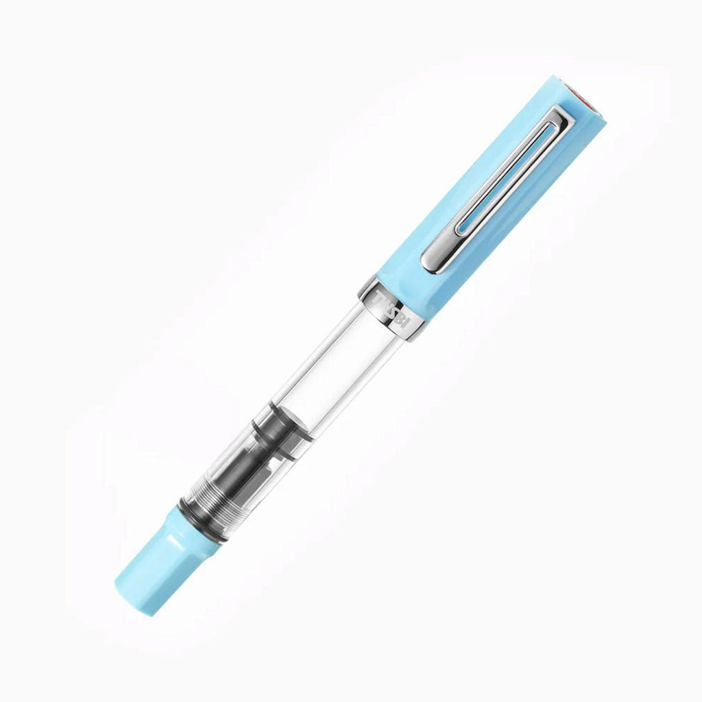 TWSBI ECO Sky Blue Fountain Pen - un membrete