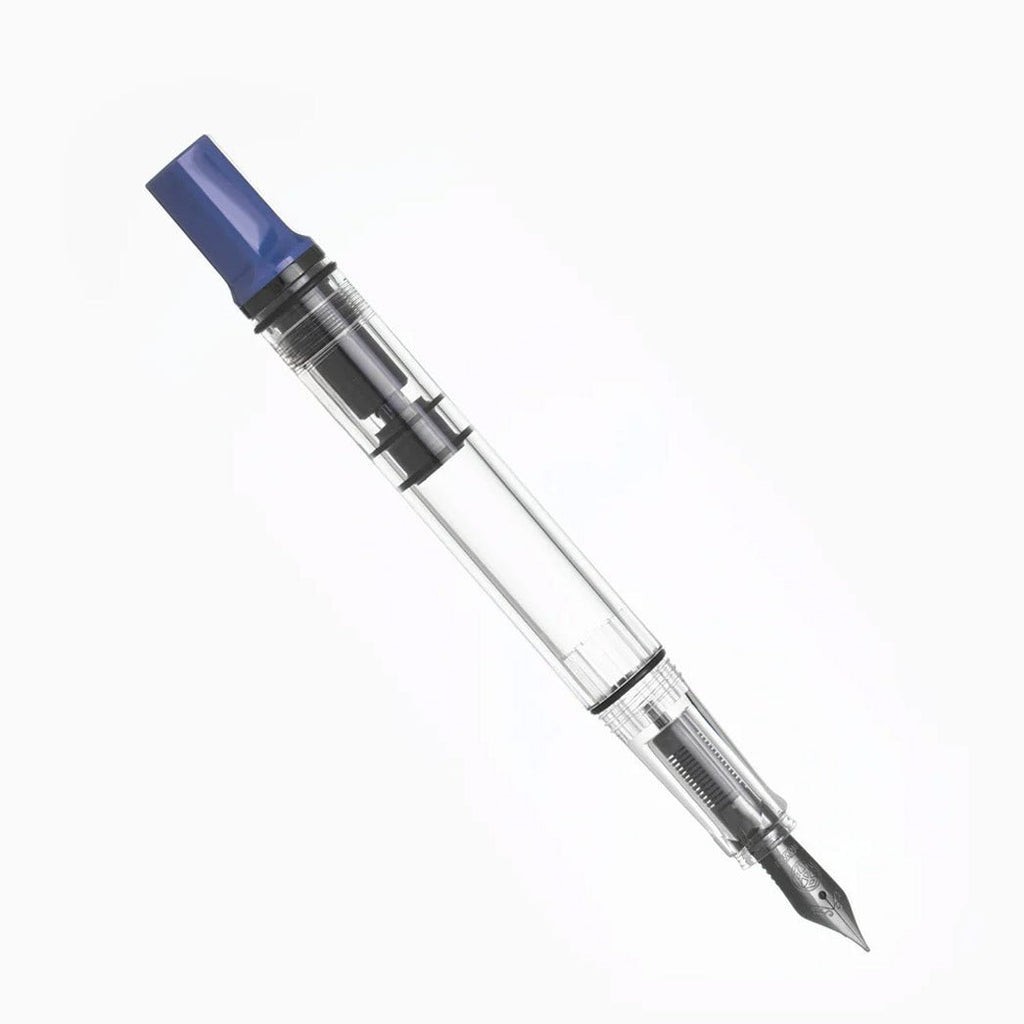 TWSBI ECO Slate Blue w/ Onyx Fountain Pen - un membrete