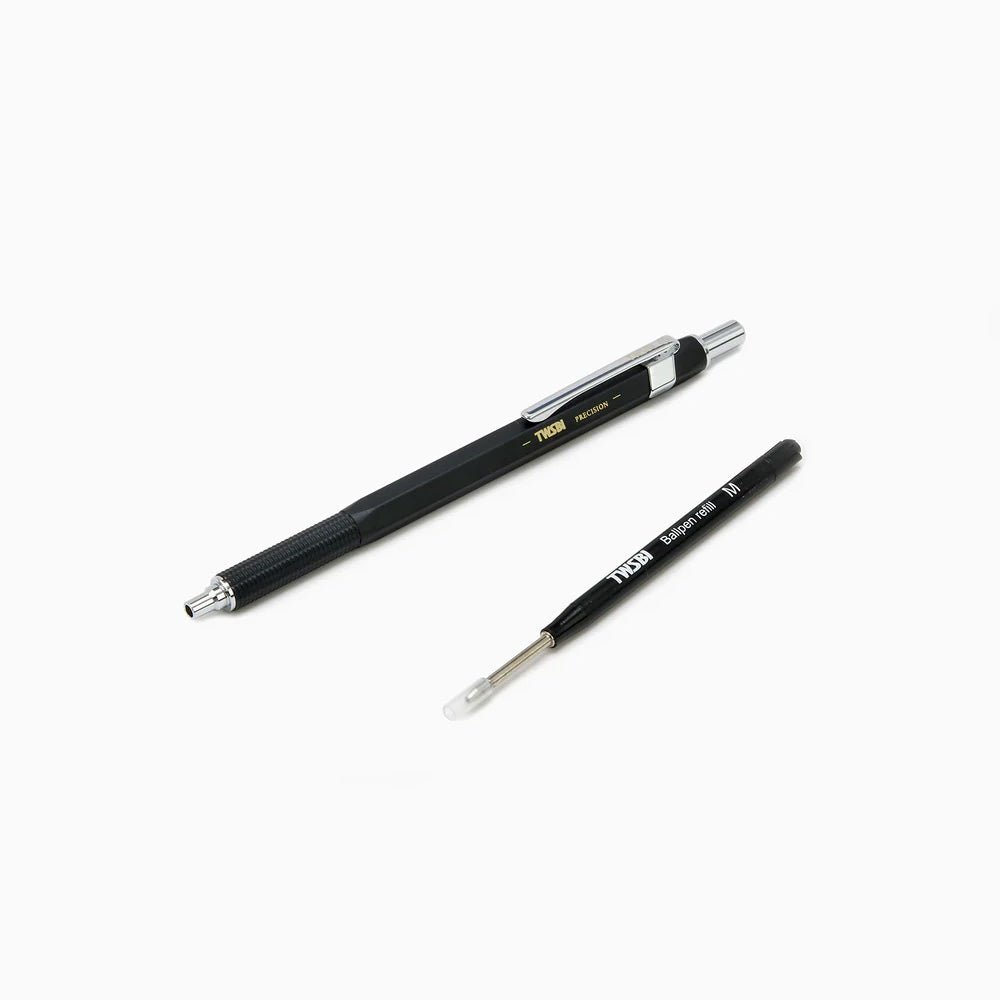 TWSBI Precision Ball Point Pen Black - un membrete