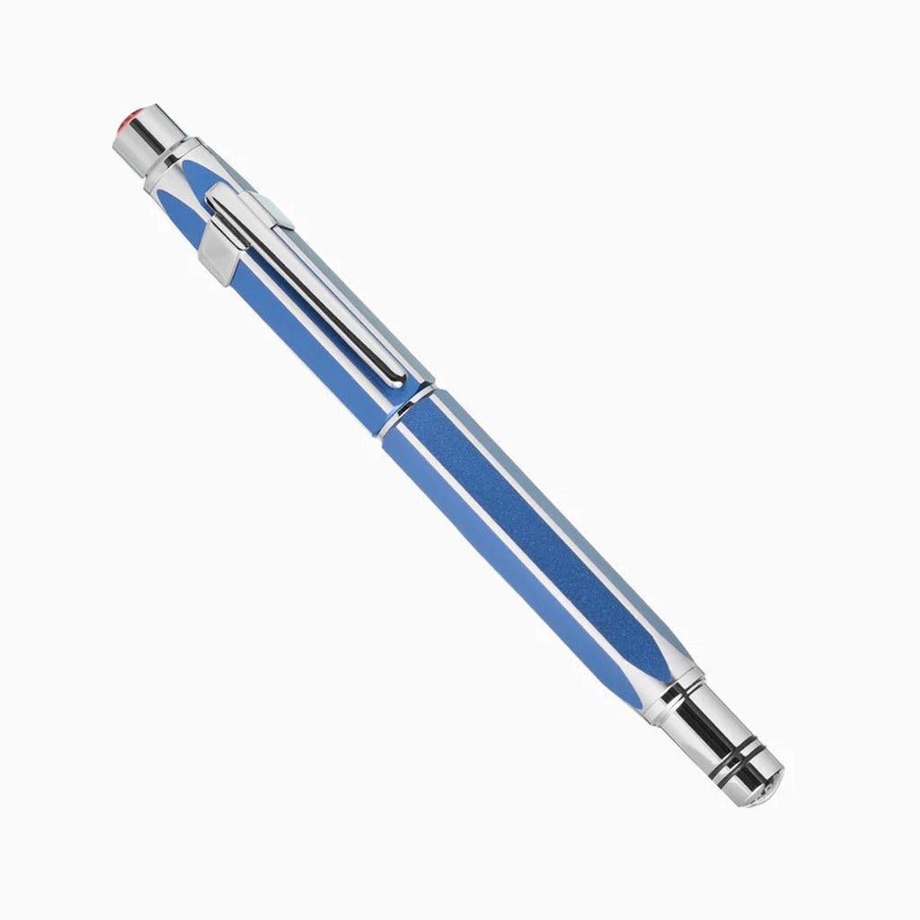 TWSBI Precision Gemini Blue Fountain Pen - un membrete