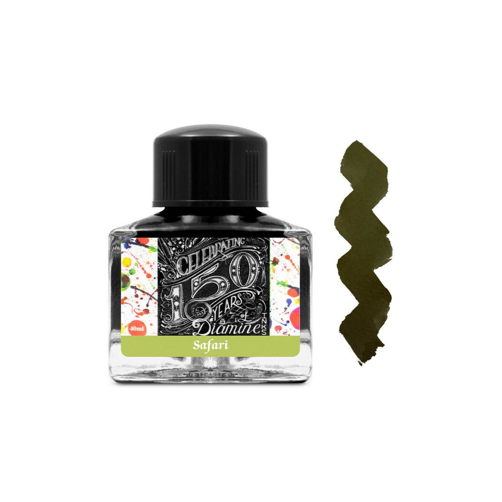 Diamine 150th Anniversary Safari 40ml - un membrete