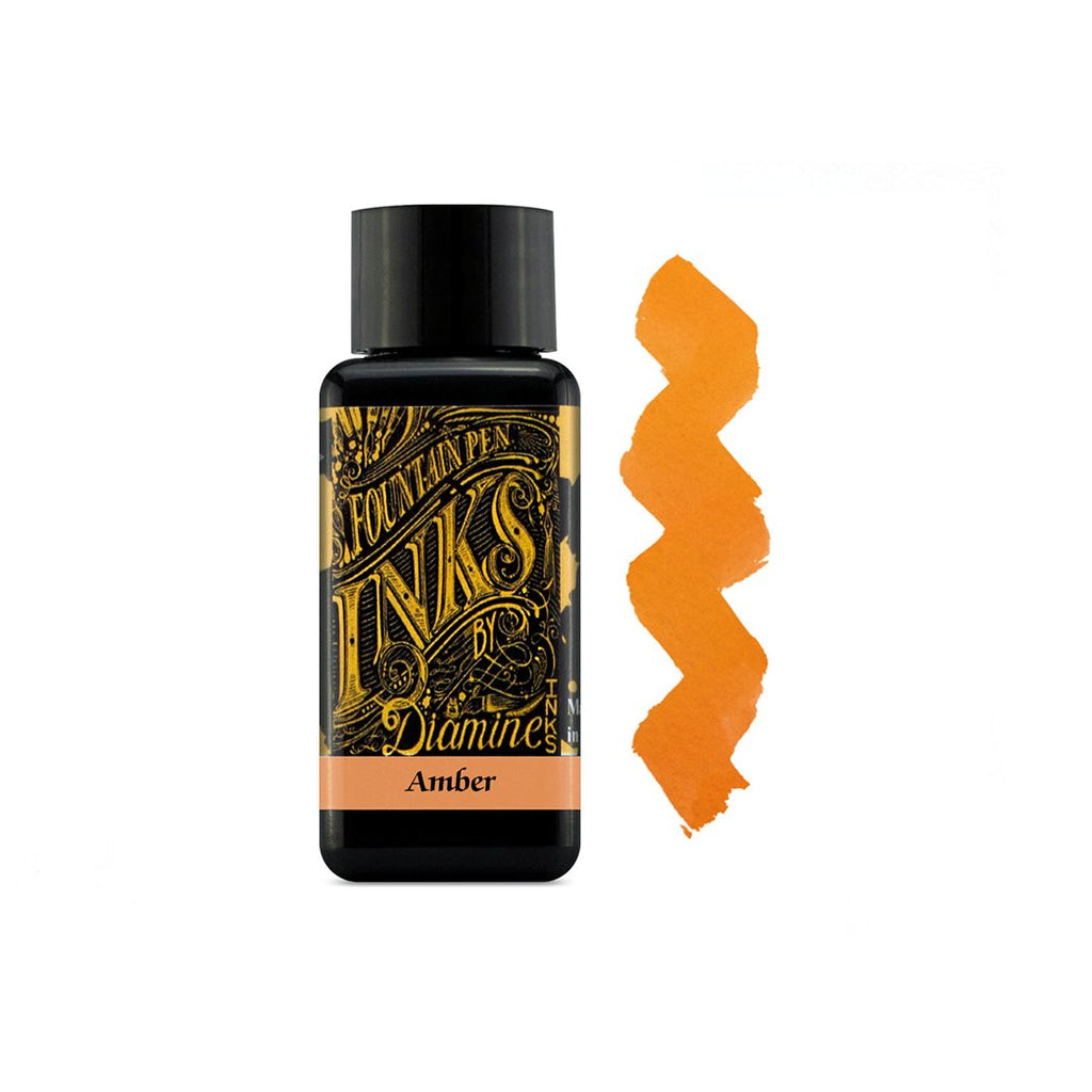 Diamine Amber 30ml - un membrete