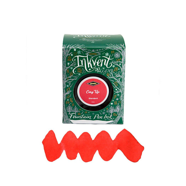 Diamine Inkvent Green Edition Ink Bottle - Cosy Up - un membrete