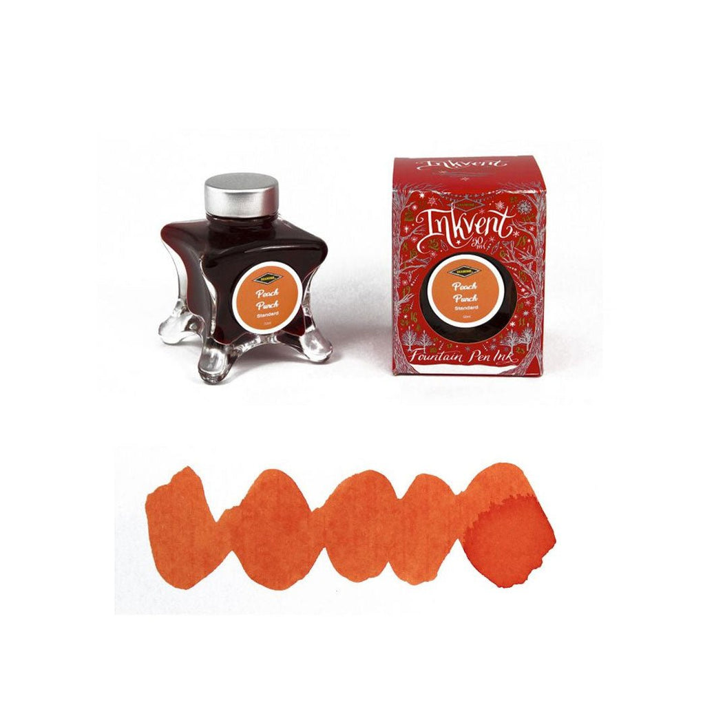 Diamine Inkvent Red Edition Ink Bottle - Peach Punch - un membrete