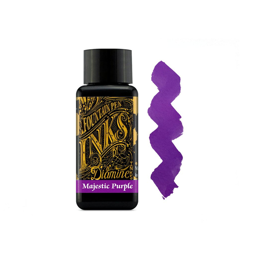 Diamine Majestic Purple 30ml - un membrete