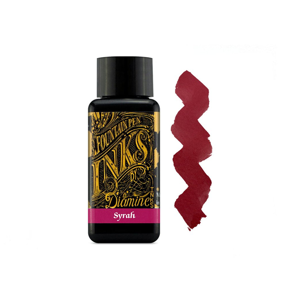 Diamine Syrah 30ml - un membrete