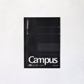 Kokuyo Campus Black Notebook 5mm Grid B5 - un membrete