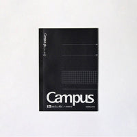 Kokuyo Campus Black Notebook 5mm Grid B5 - un membrete