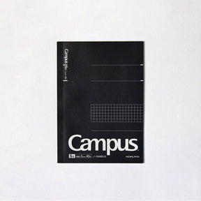 Kokuyo Campus Black Notebook 5mm Grid B5 - un membrete