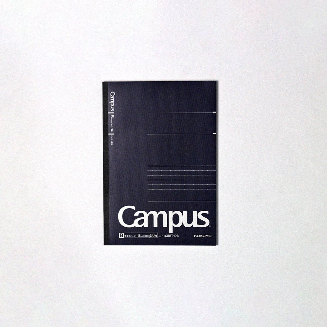 Kokuyo Campus Navy Notebook 5mm Dotted Line A5 - un membrete