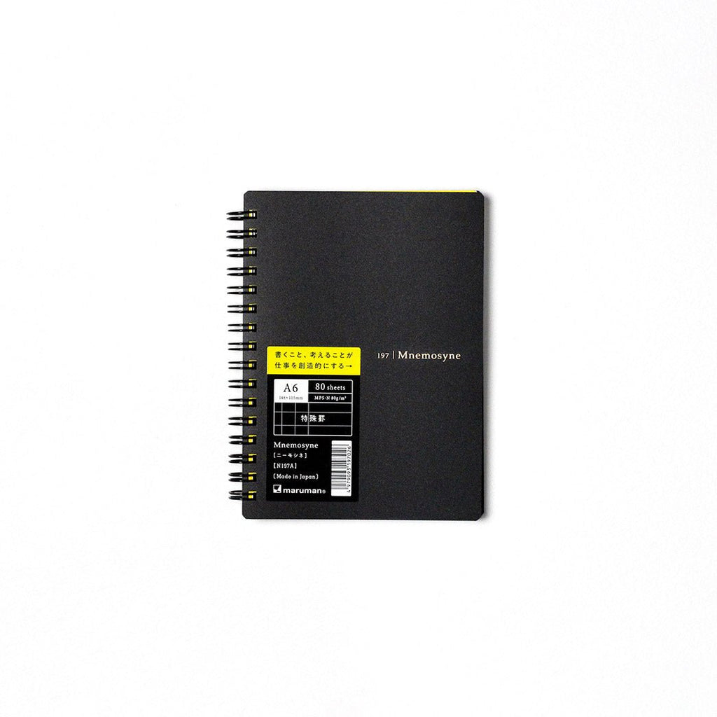 Maruman Mnemosyne Notebook Daily A6 - un membrete