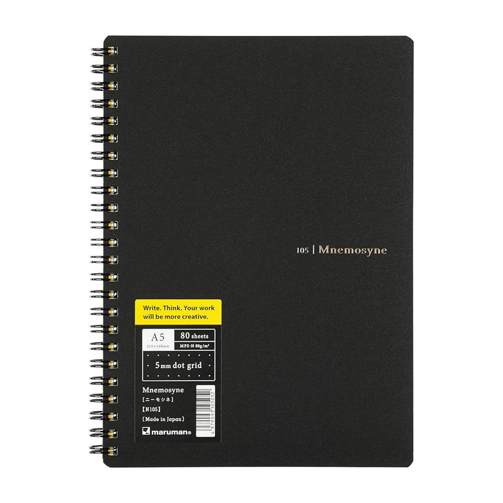 Maruman Mnemosyne Notebook Dot 5mm A5 - un membrete