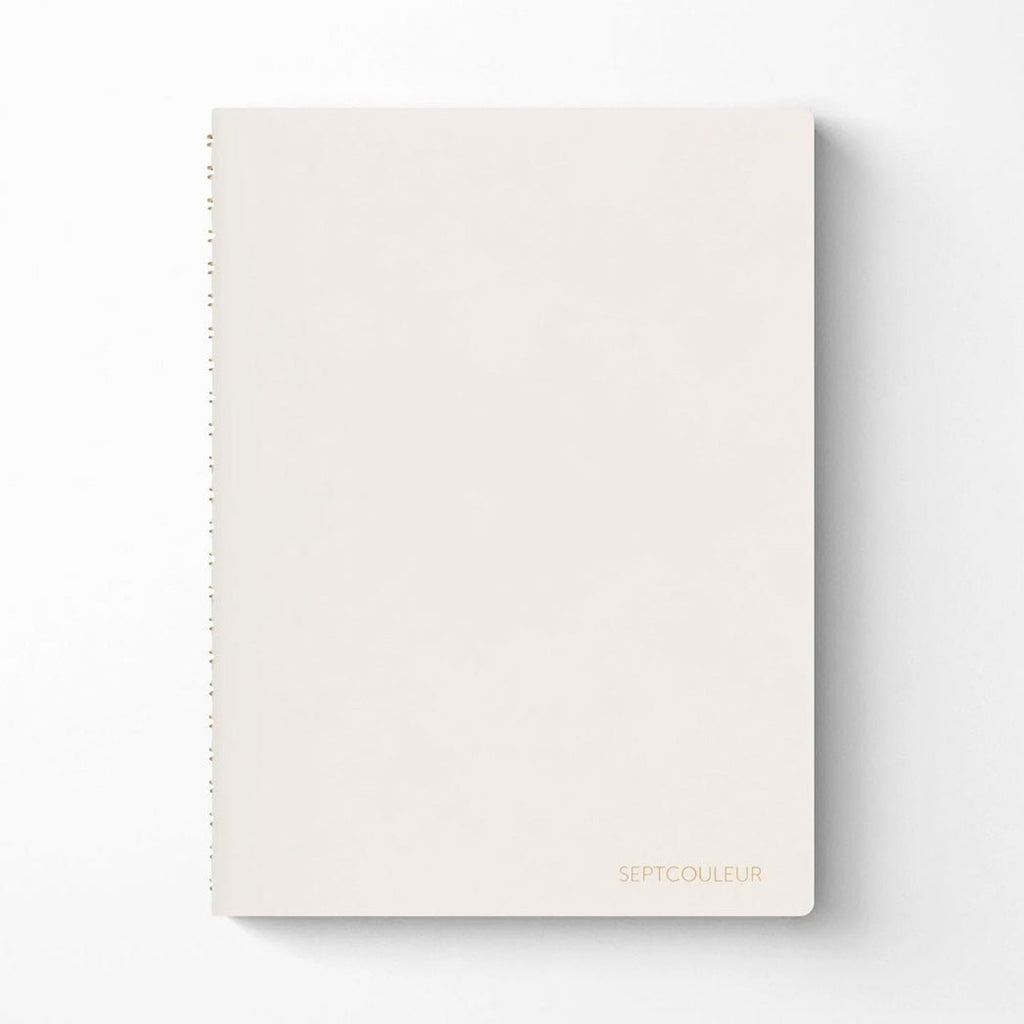 Maruman Septcouleur Notebook A5 Crisp White - un membrete