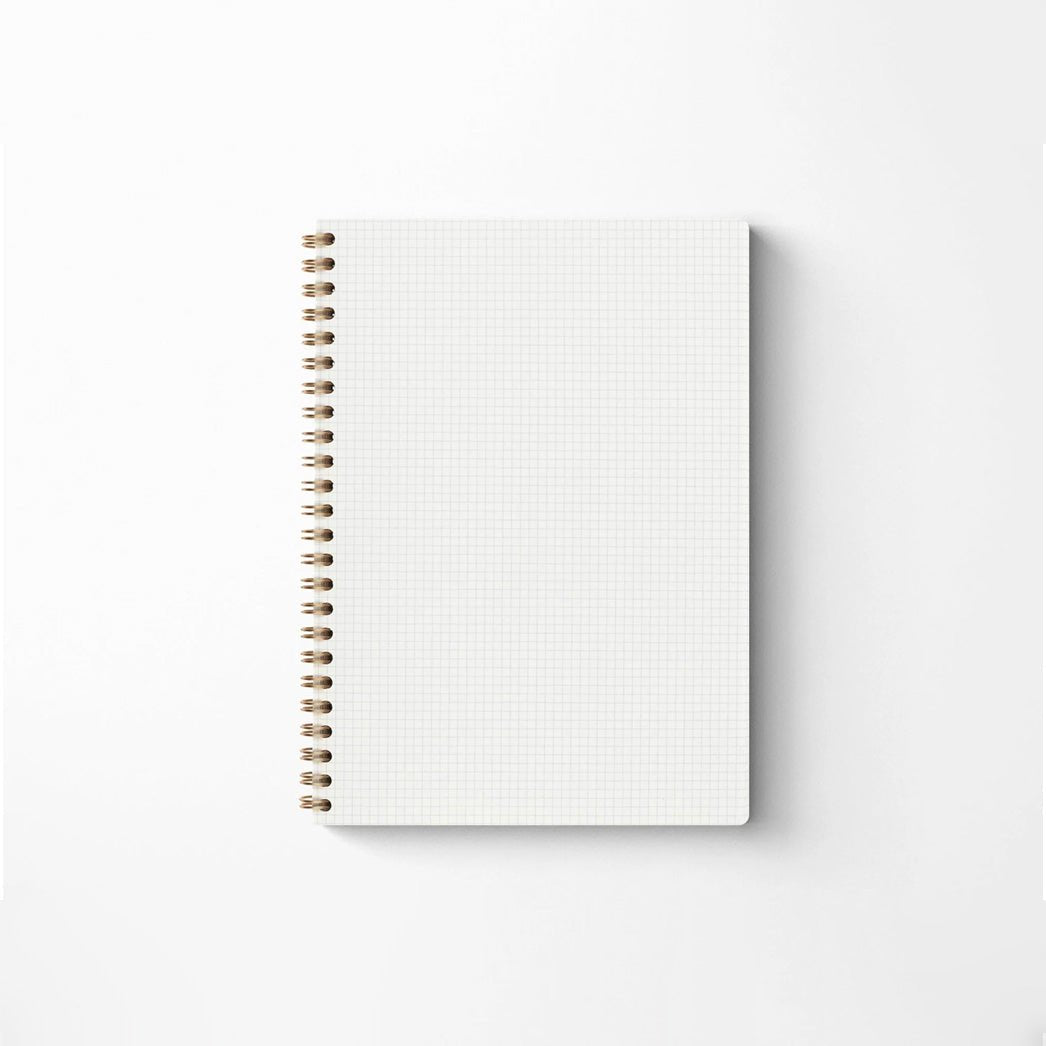 Maruman Septcouleur Notebook A6 Crisp White - un membrete