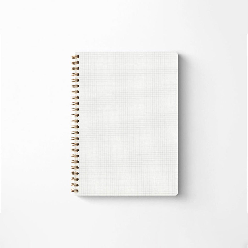 Maruman Septcouleur Notebook A6 Crisp White - un membrete