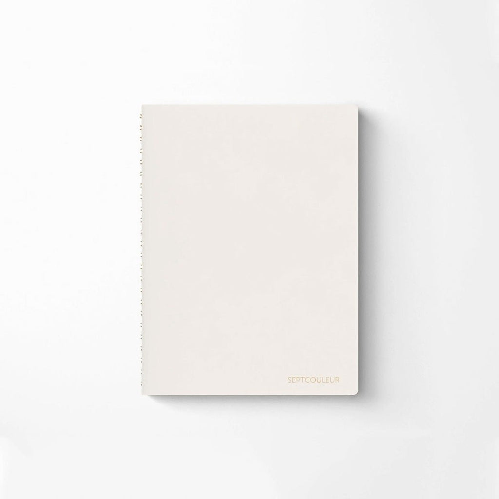 Maruman Septcouleur Notebook A6 Crisp White - un membrete